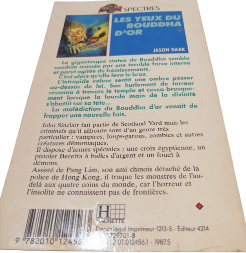 LES YEUX DU BOUDDHA D'OR